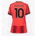 AC Milan Rafael Leao #10 Voetbalkleding Thuisshirt Dames 2023-24 Korte Mouwen